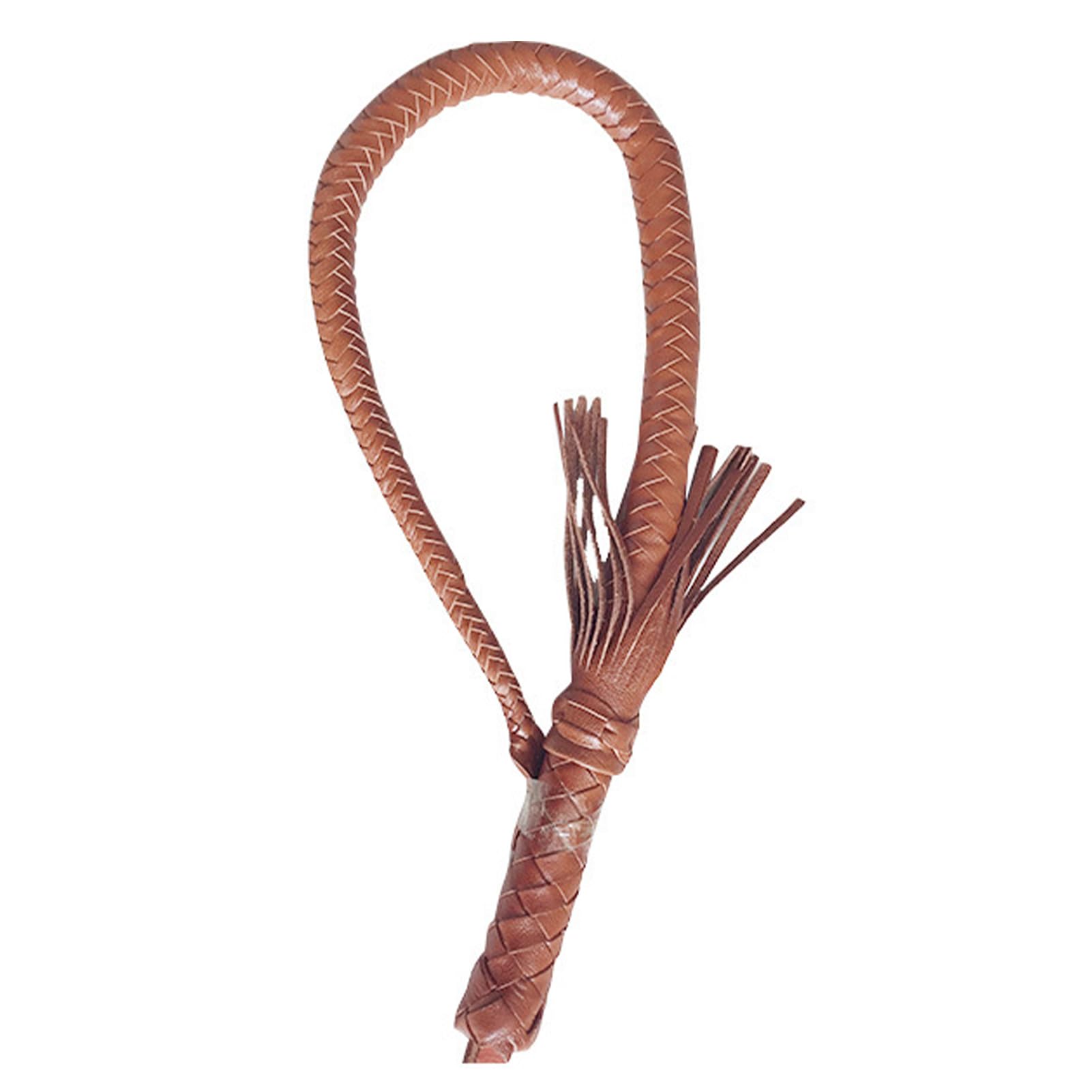 Cravache En Cuir – Fouet Noir 80 Cm Pour L'équitation, L'entraînement Et Le Saut – Souple Et Résistant