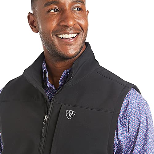 Ariat Male Vernon 2.0 Softshell Vest Black Medium #TOP2