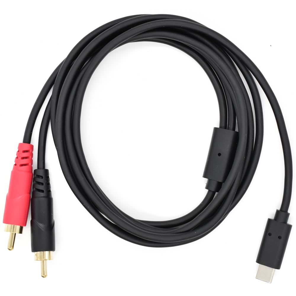 Amazon.co.jp: TRUE DYNA トゥルーダイナ USB変換ケーブル USB-C/RCA×2
