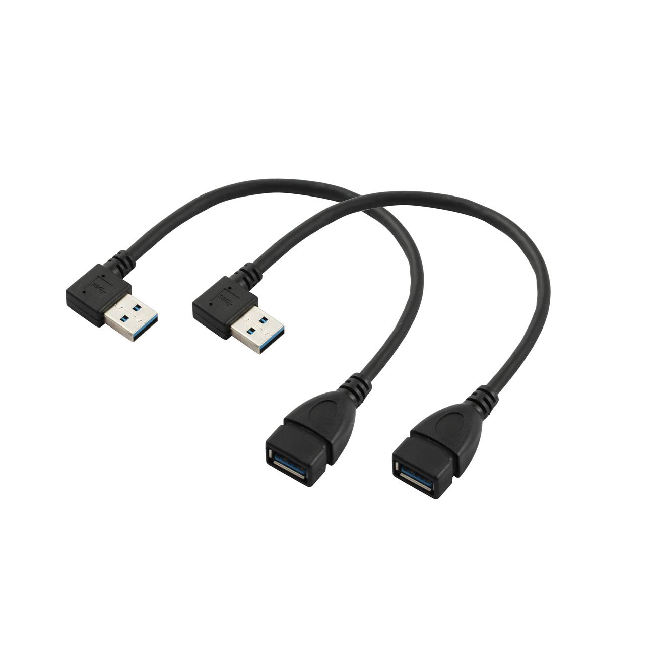 Cavo di prolunga USB 3.0 con montaggio a pannello, 30 cm, 90