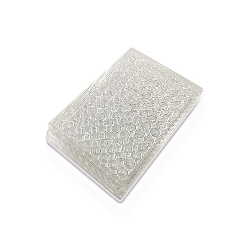 UBERSWEET® Generic Round Bottom 96 Wells Polystyrene Cell Tissue Culture Plate || Plastic Bacterial Cell Culture Plate