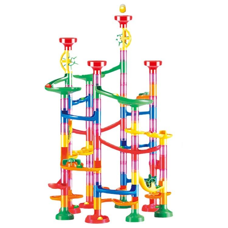 Amazon.co.jp: QuiExact 109個セット ビーズコースター スロープトイ