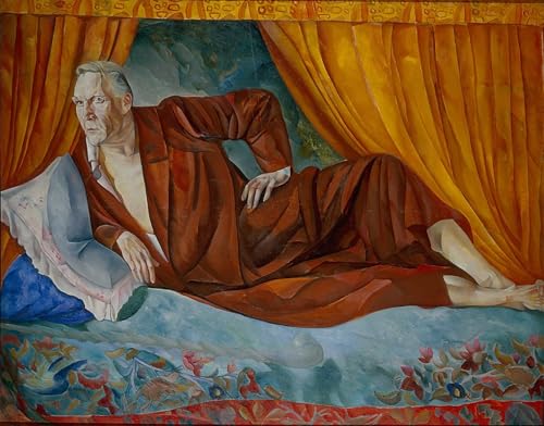 Portrait sur toile Fiodor Chaliapine Grigoriev pour sublimer un grand mur vide 60x90cm