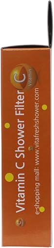 Miniatura 4 de UBS - Cartucho de vitamina C 5 piezas en 1 paquete para filtro de ducha Vita-fresh, 8.82 onzas