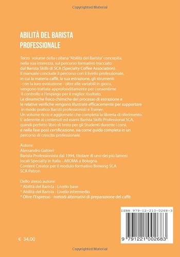 AbilitÀ Del Barista: Manuale Livello Professionale - 2