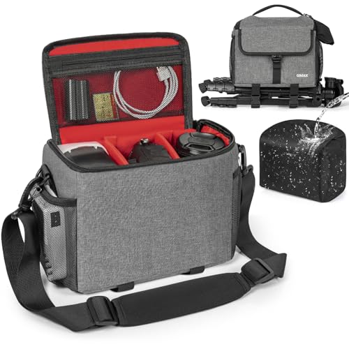 Bolsa para Cámara GMAK Gris 9x4.7x7.5 pulg miniatura 1