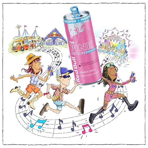 Image of Red Bull Sugarfree Energy Drink, Wild Berries, Pink Edition