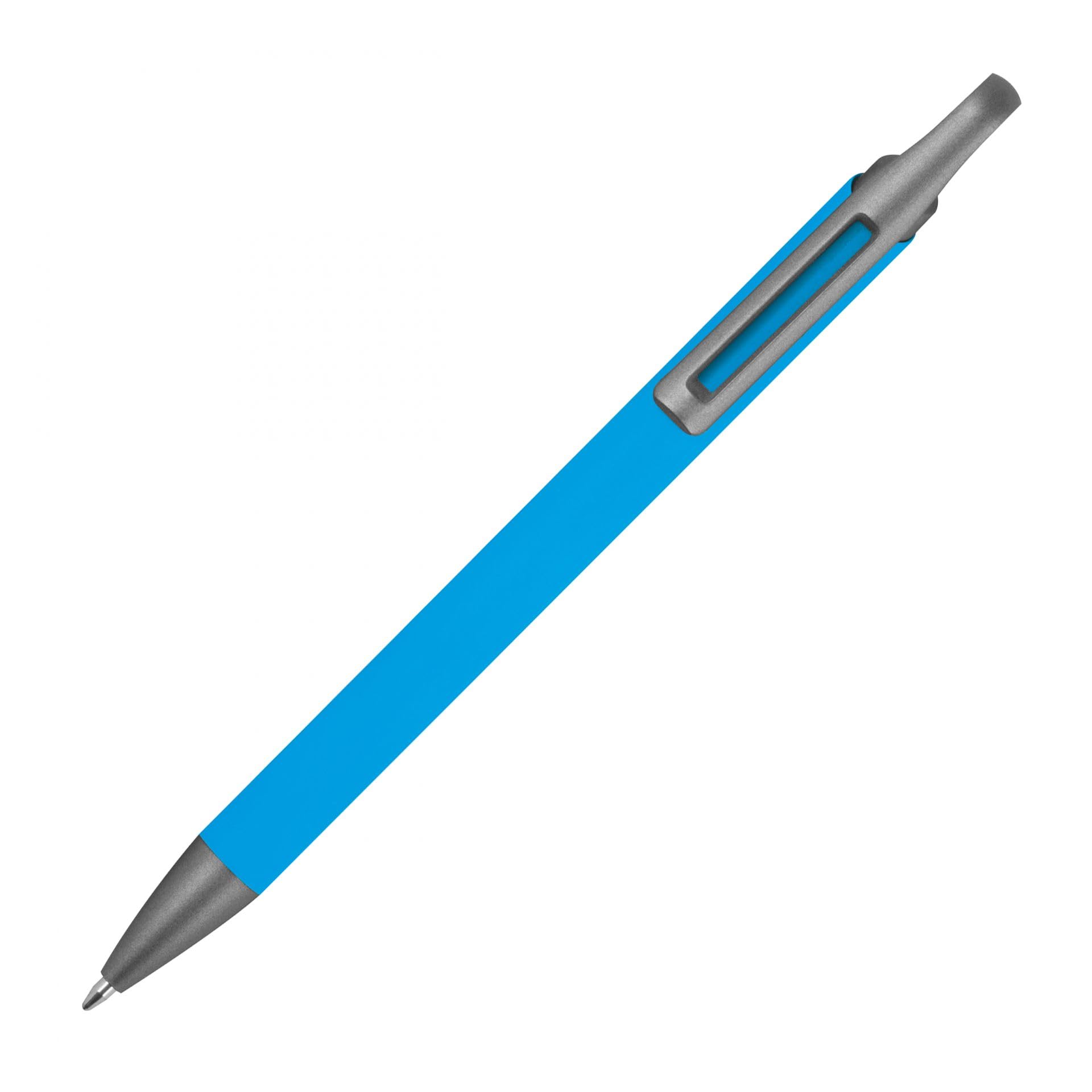 Kugelschreiber mit Wunschgravur | Farbmix | recyceltes Aluminium | Blau schreibende Semi Gel Mine | Personalisierte Kulis | 15 Farben | Schriftarten | Werbekugelschreiber Gravur (mix, 25)