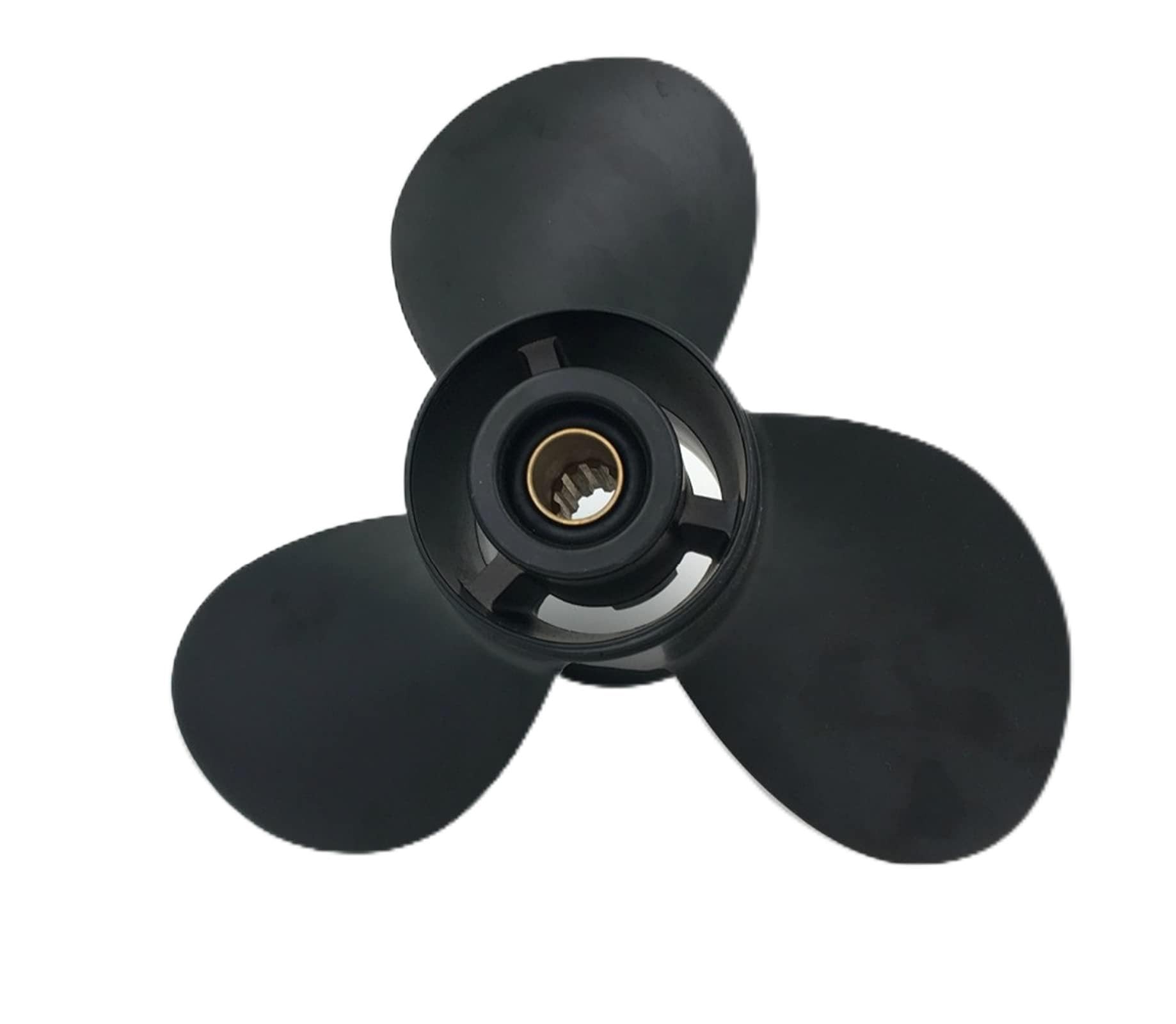 Elica fuoribordo in alluminio per 10 1/4x11 15hp 35hp Motori 14 denti Spline Eliche Barca Accessori Marine