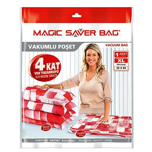 Magic Saver Vacuum Bag Pack, Extra Large