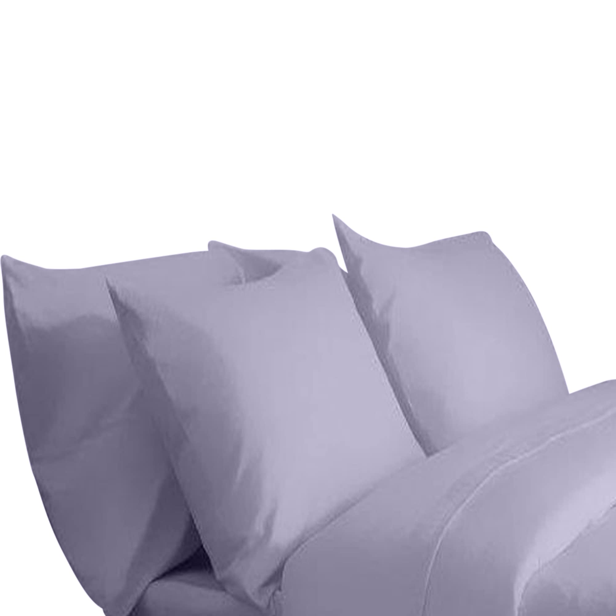 Serene Brushed Cotton Pillowcases - 2 Pack - Purple