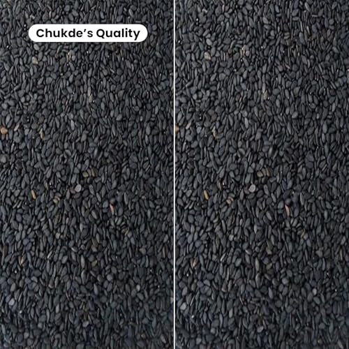 Image of Chukde Black Sesame Seeds - Unhulled, Nutrient-Rich Seeds 100gx2