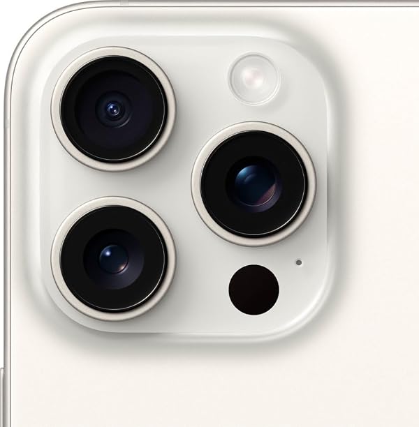 Apple iPhone 15 Pro, 512GB, White Titanium - Unlocked (Renewed) by Apple - Used condition - Image 3