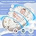 Baby Lounger, Portable Baby Lounger for Newborn 0–24 Months, Infant Nest for Travel, Floor Time, and Crib Use, Baby Essentials for Home (Hoot)