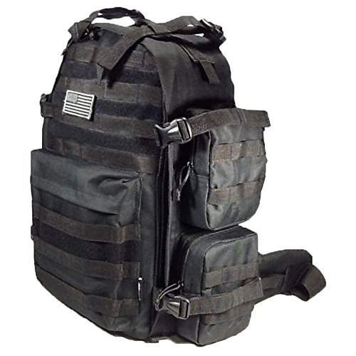Nexpak 19" 2400Cu.in Usa Tactical Hunting Camping Hiking Backpack Ml007 Bk Black #TOP25