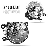 DLAA Fog Lights For Ford Explorer 2013 2014 2015 Front Fog Lamps Kit Car Styling Spot Light With Cables and Switch, Clear Lens - 1 Pair - Image 3