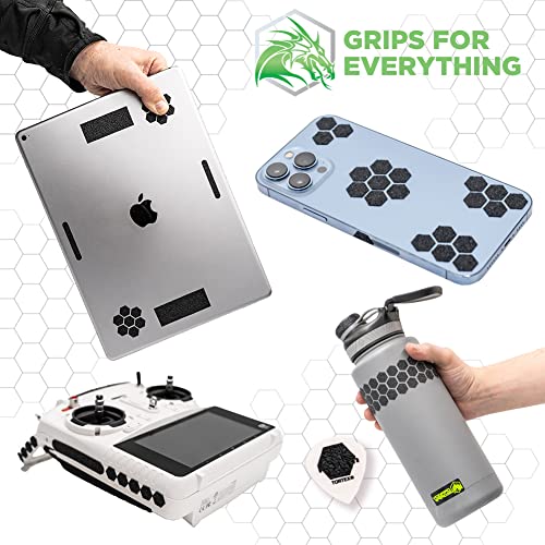 Dragon Grips Grip Tape Cell Phone Grip Stickers Mouse Grip Tape. Black 84Pc Multi Purpose Set Rubberized Grip Stickers. Rubber Grip Adhesive Strips For Phone, Laptop, Ipad, Iphone, Tablets & Gaming #TOP3