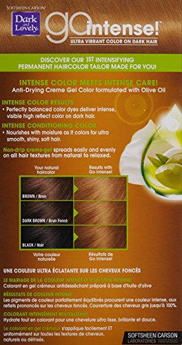 Softsheen-Carson Dark And Lovely Ultra Vibrant Permanent Hair Color Go Intense Hair Dye For Dark Hair With Olive Oil For Shine And Softness, Light Golden Blonde #TOP1