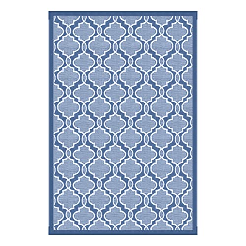 Tapis de patio réversible Lippert : créez votre salon de jardin devant le camping-car