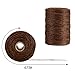 Syhood Floral Vine Bind Wire Rustic Wrapping Wire for Flower Bouquets(Brown)