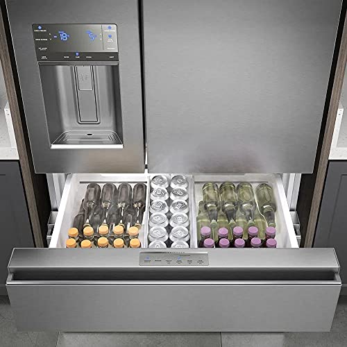 Refrigerador French Door Electrolux com 04 Portas Frost Free com 540 Litros e Aplicativo Home Platin