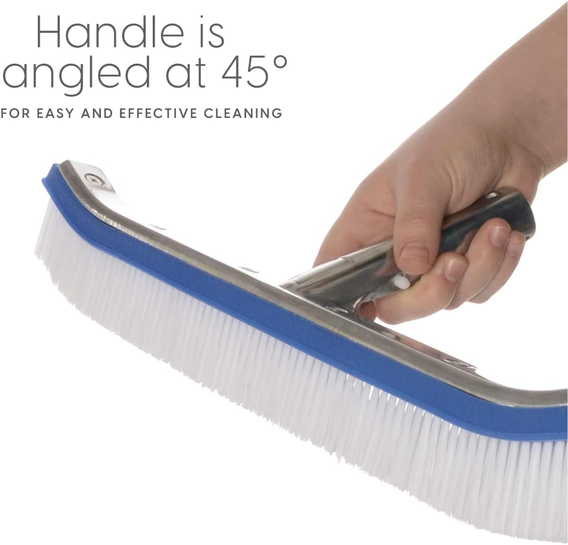 Milliard 17.5 inch Extra-Wide Nylon Pool Brush, Designed for Use with Vinyl Lined Pools