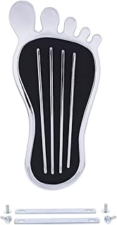 United Chrome Barefoot Gas Pedal Cover
