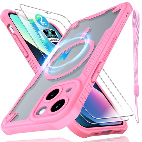 Coque iPhone 13 Mini antichoc fine rose pour éviter les bris d'écran