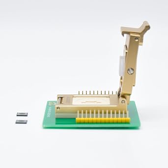 BGA Package Socket Reader,[AS-BGA100-GD32F405]Customized Adapter Clamshell Style Programming Adapter(BGA100 Adapter,for GD32F405VGH6 Package)