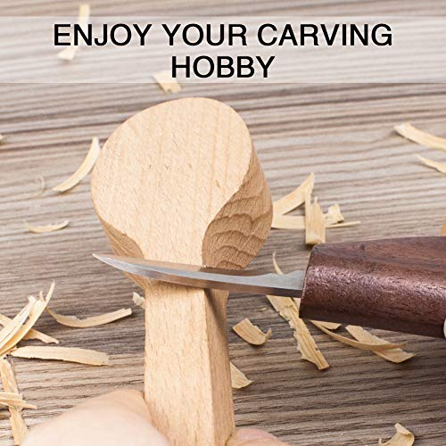 image for WAYCOM Wood Carving Detail Knife, Whittling Knife for Detail Wood Carv