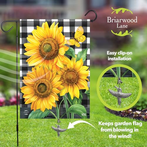 Briarwood Lane Metal Hummingbird Garden Flag Weight