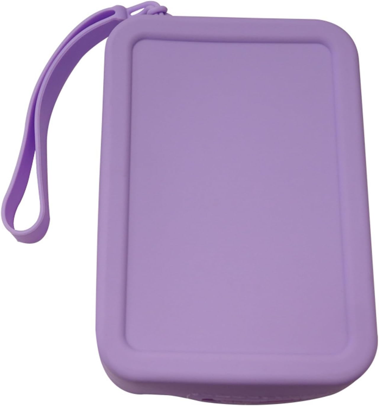 Silicone Cosmetic Bag for Women and Girls Makeup Organized Zippered Closure Storage Pouches with Handle Travel Cosmetic Bag