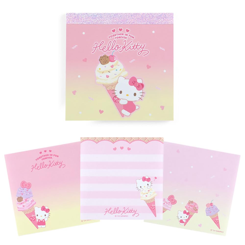 Amazon.co.jp: サンリオ(SANRIO) メモ(アイスパーティ) ハローキティ 