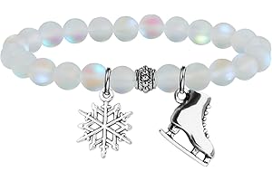 Ice Skate Charm Bracelet: A Gift for the Dedicated Ice Skater