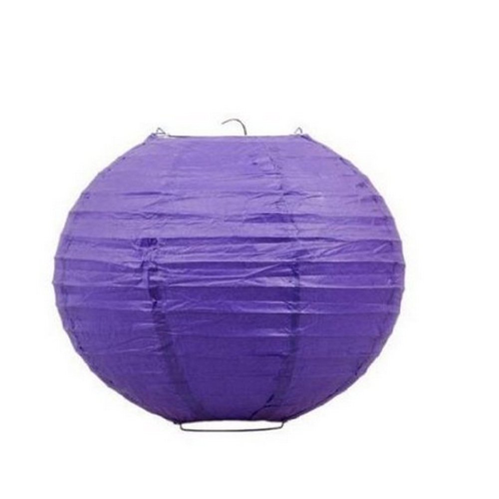 12 PCS Purple Chinese/Japanese Paper Lantern/Lamp 12