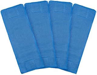 Tyroler Bright Tools Pack of 4 Replacement Microfiber Cleaning Cloth Used With The Glider Magnetic Window Cleaner- Super-soft, Non Abrasive Highly Absorbent Cloths Best for Glass Windows,and More