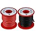 Produktbild BNTECHGO 14 Gauge Silicone Wire Ultra Flexible 80 Feet high temp 200 deg C 600V 14 AWG Silicone Wire 400 Strands of Tinned Copper Wire Stranded Wire Model Battery Cable Black and Red Each Color 40 ft