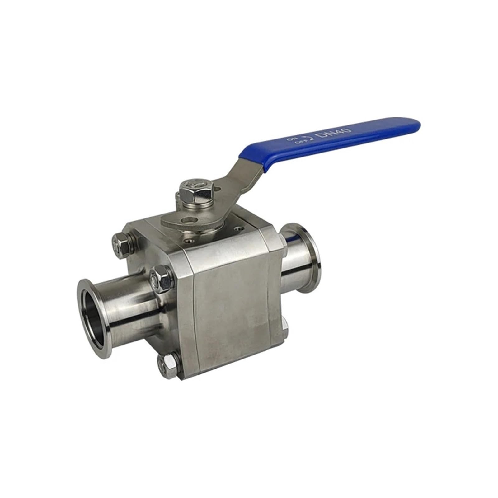 GQSHEIIRU KF16 KF25 Vacuum Square Straight Ball 304 Stainless Steel QF16 QF25