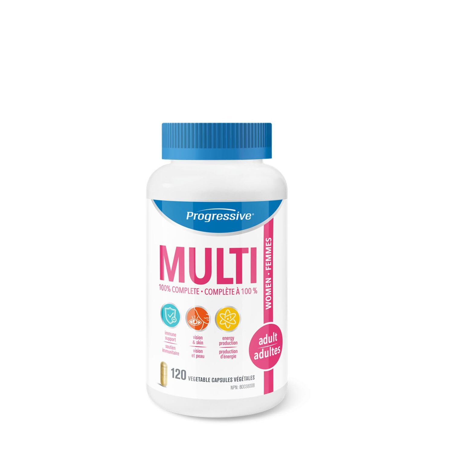 PROGRESSIVE Prog Multi VIT Adlt Women, 120 CT