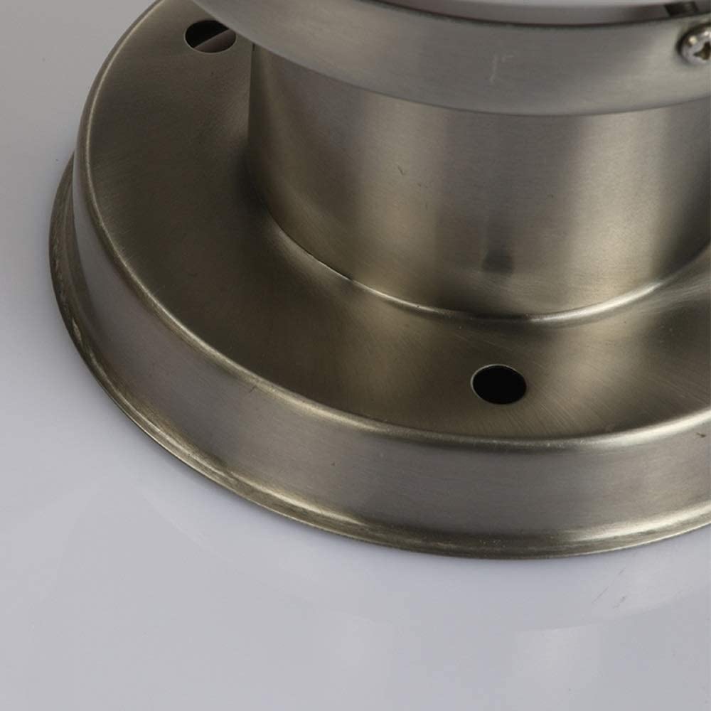 Lampe de Jardin Solaire étanche IP55, résistante à la Pluie, pour Poteau ou Pilier, avec Douille E27, idéale pour l'extérieur. Convient également pour Les Portes, Le,30cm