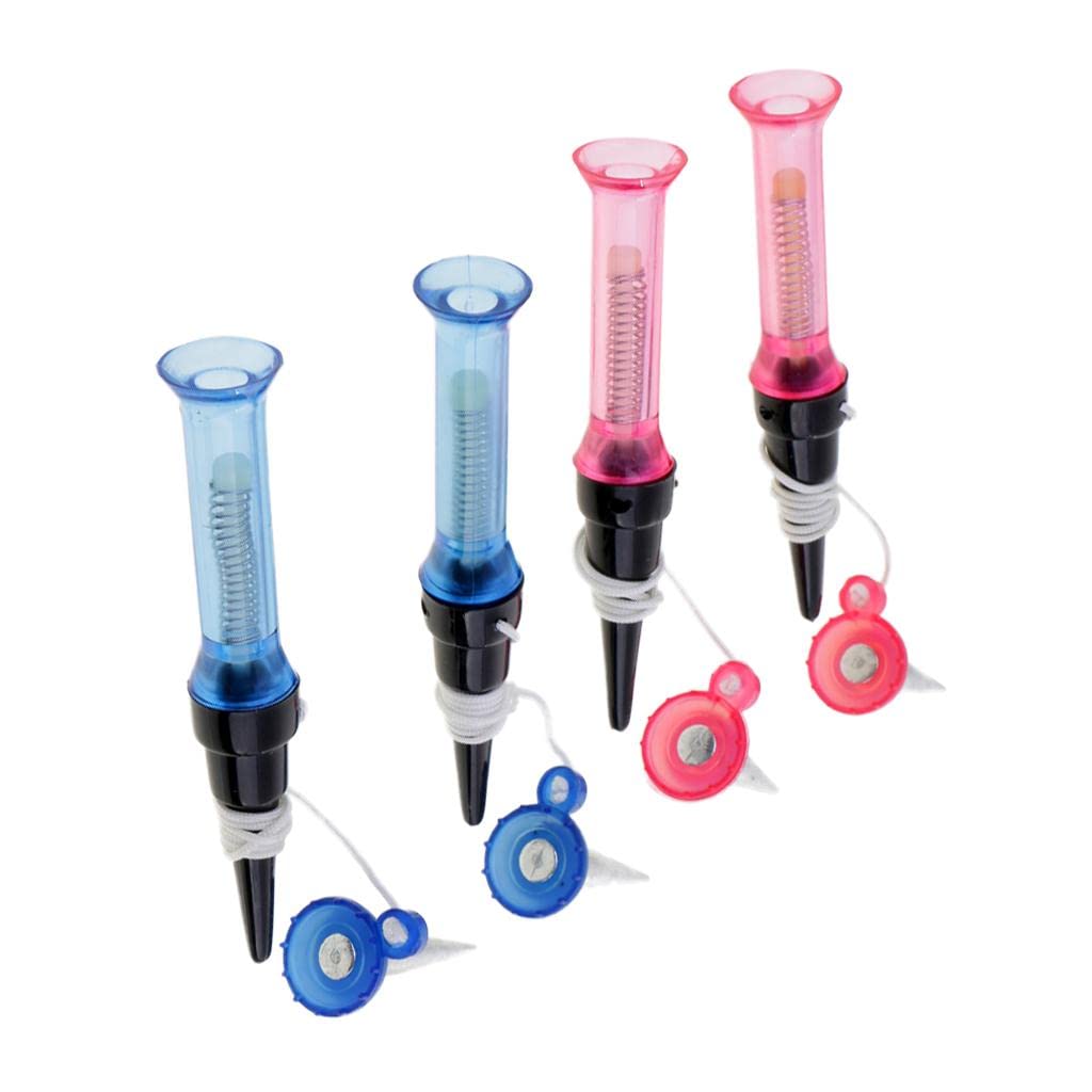 MERISHOPP Set of 4 Pieces Flexible Spring Golf Tees Golf Accessory Pink Blue | Sporting Goods | Golf | Golf Clubs & Equipment | Golf Tees | 4 Pieces Golf Tee (B0D6R8TDJR) Amazon Price History, Amazon Price Tracker