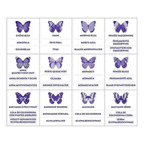 Mudpuppy Butterflies Shaped Memory Match, Multicolor miniatura 3