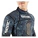 SEAC M.Lungo Blue Sea Man One-Piece Diving Wetsuit, 1.5 mm, Blue Camo, Large