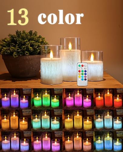Across 18COLOR-CHANGJING CANDLE Color Changing Flameless Candles thumb #1