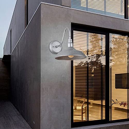 Lámparas montadas en puerta de patio estilo estadounidense para veladas en el porche exterior 5
