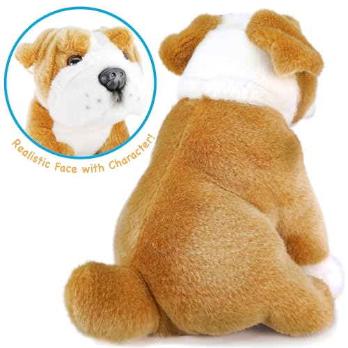 TigerHart Egan The English Bulldog - 9 Inch Stuffed Animal Plush