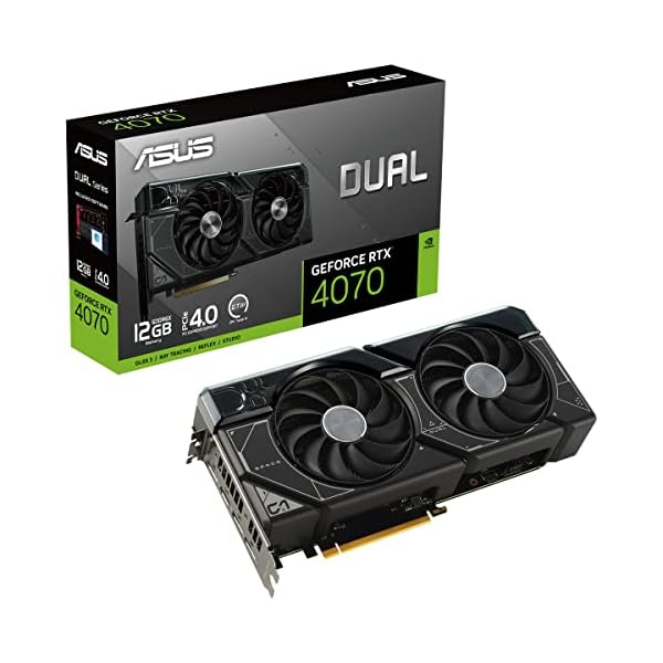 ASUS Dual GeForce RTX 4070 12 GB GDDR6X DLSS 3