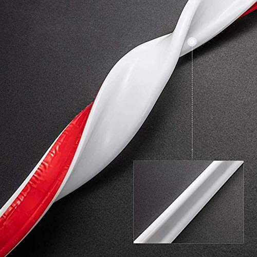 Silikon Schwellenleiste 1m - Roboter Staubsauger Rampe & Wassersperre | Weiß, Grau, Schwarz