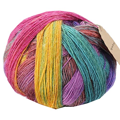 Golo Wool Yarn For Hand Knitting Crochet Yarn (Mq-6011, 550Yd) #TOP20
