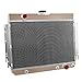 RadySpeed 4 Rows Aluminum Radiator Fit 1964-1967 Chevy Chevelle/EL Camino/Impala I6/V8